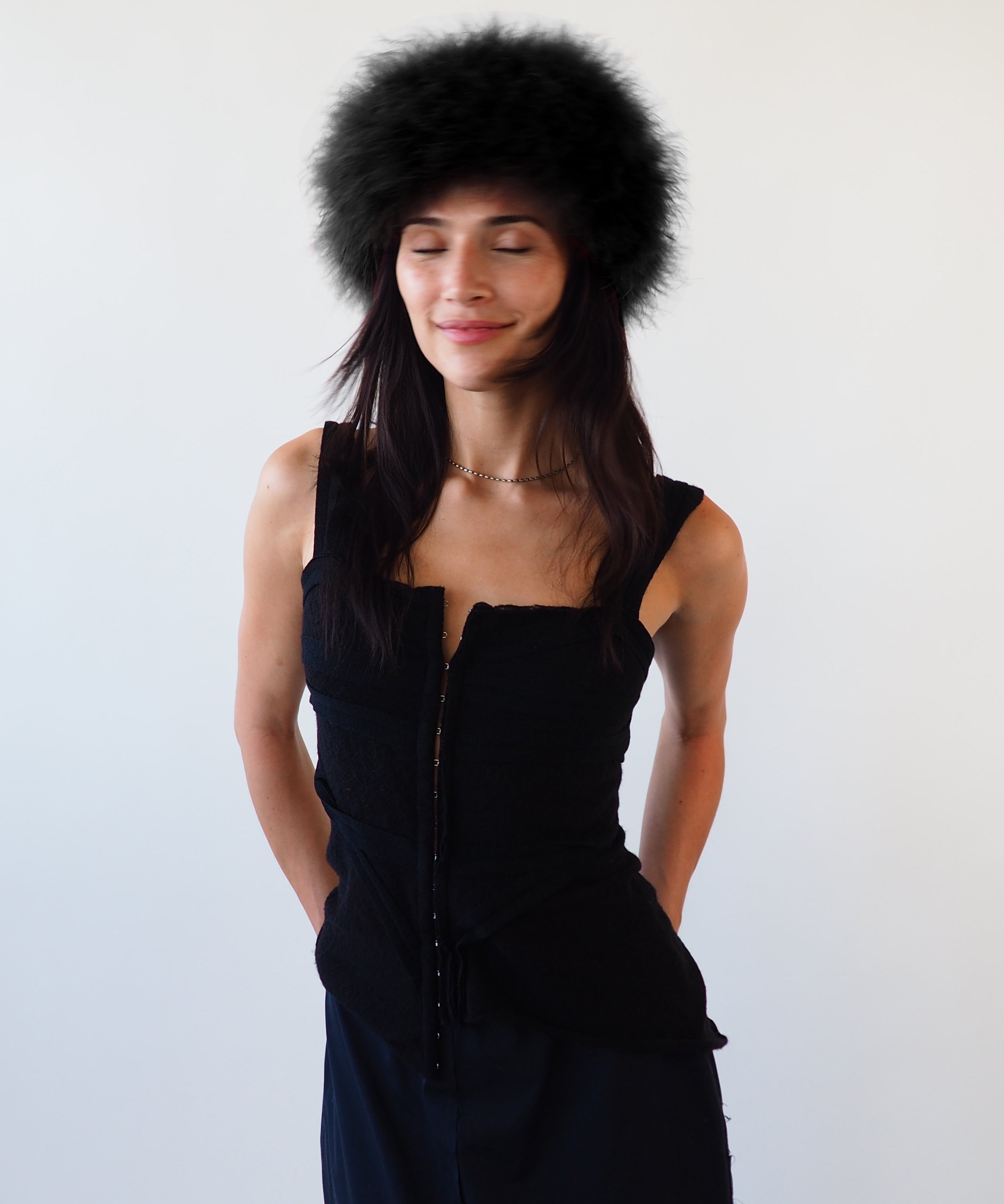 Kim Hat in Black - CLYDE