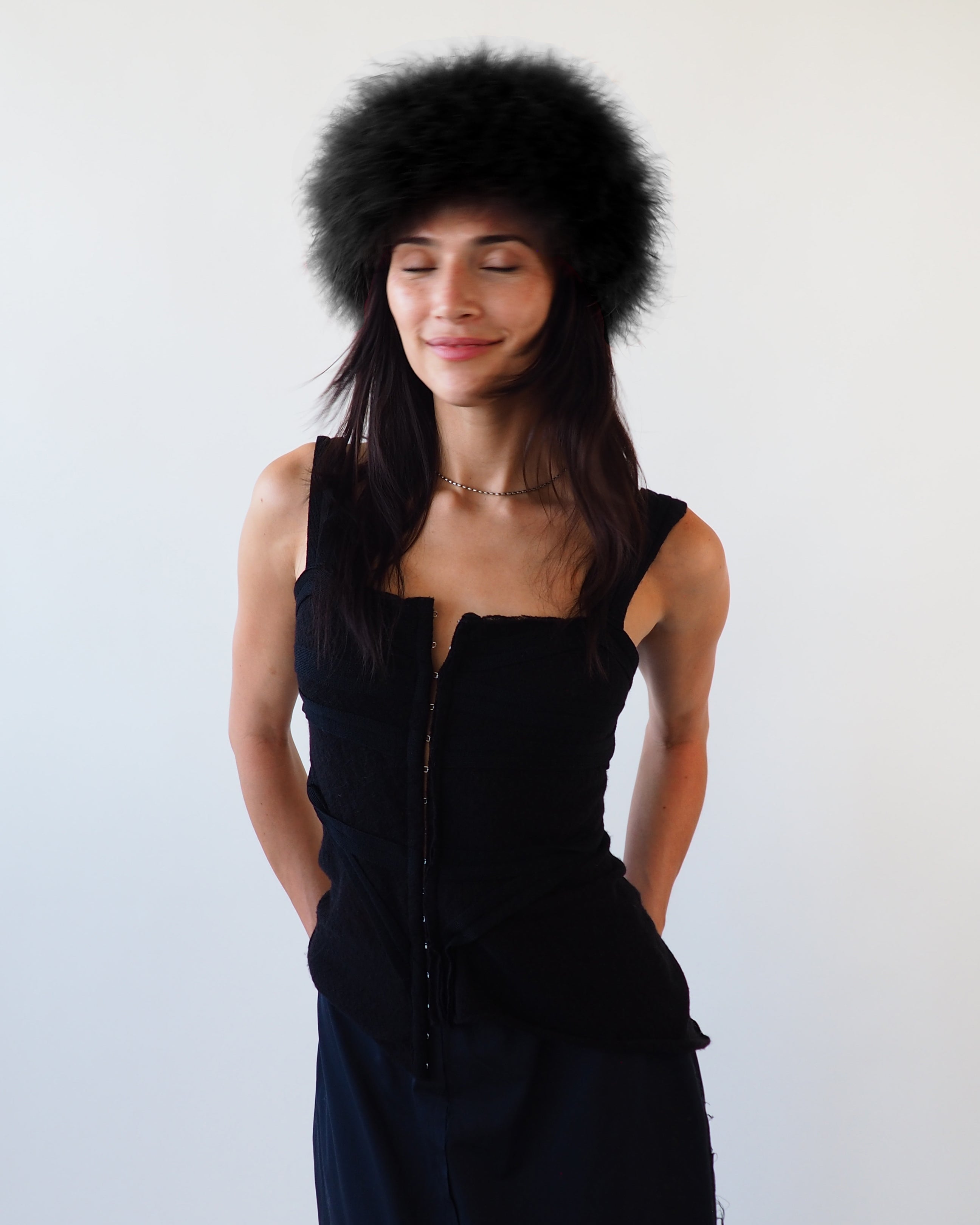 Kim Hat in Black - CLYDE