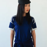 Net Beret in Black Toyo - CLYDE