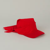 Brim Scarf in Red Nylon - CLYDE