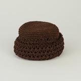 Toyo Roller Hat in Brown - CLYDE