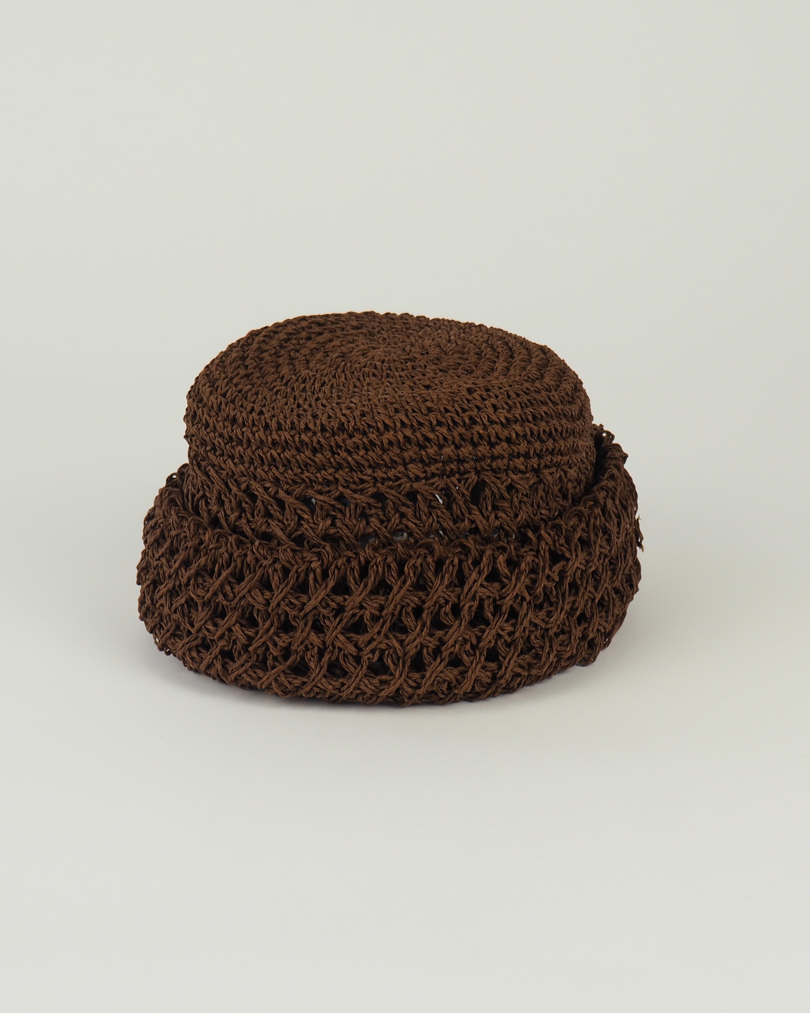 Toyo Roller Hat in Brown - CLYDE