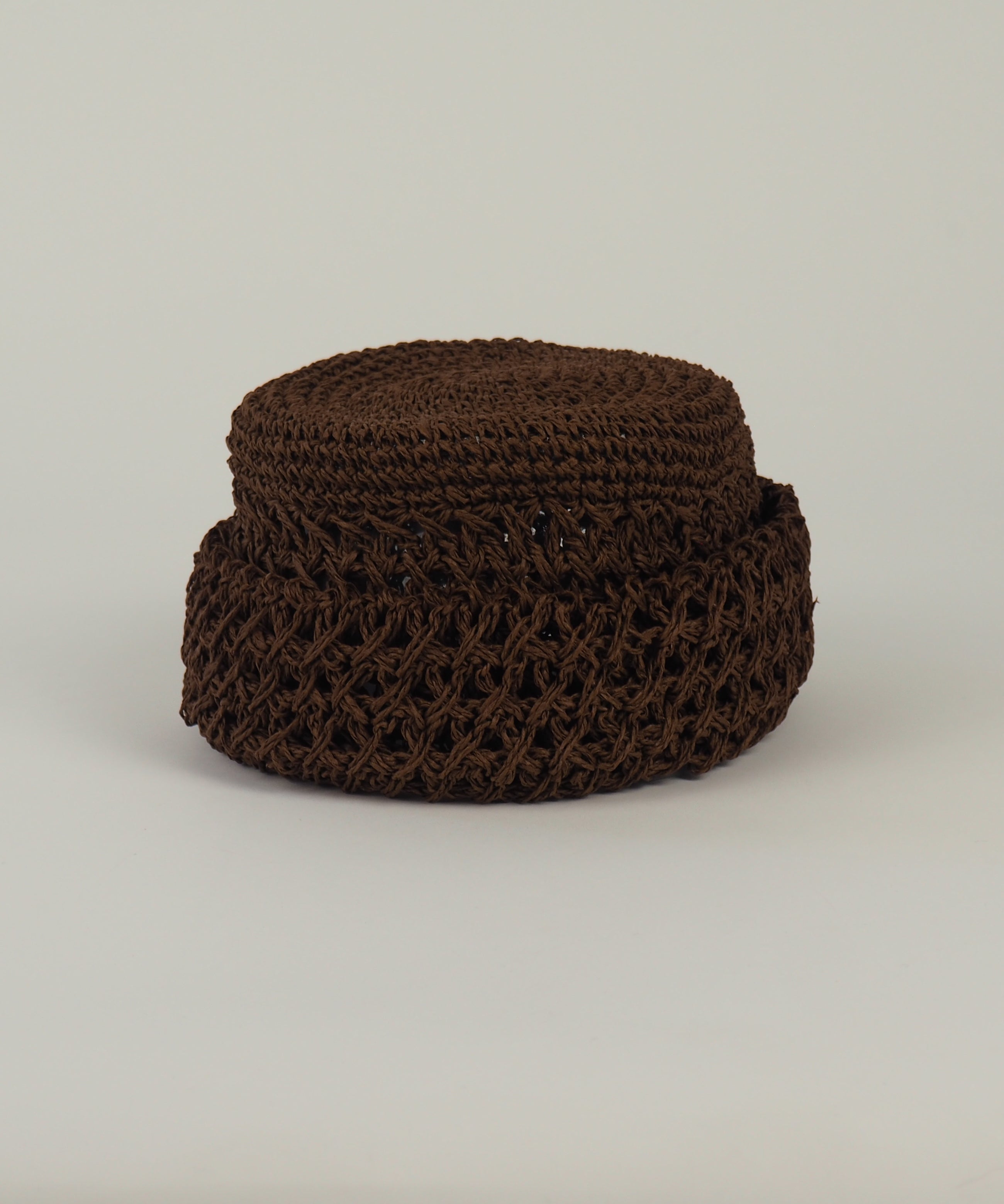 Toyo Roller Hat in Brown - CLYDE