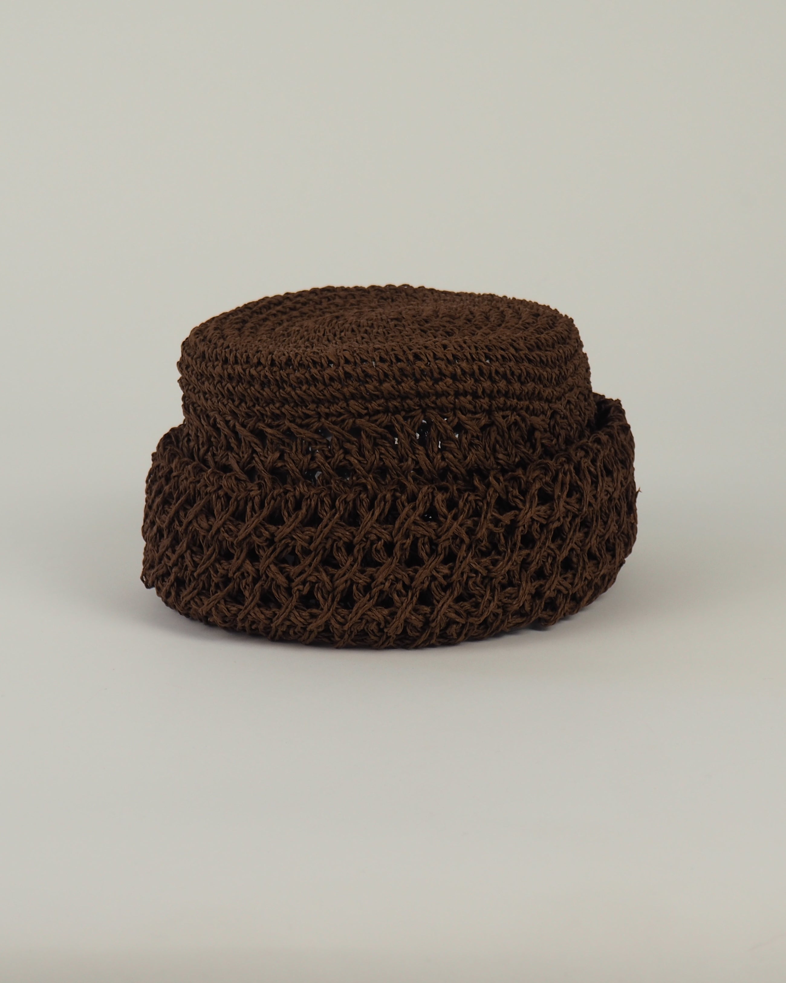 Toyo Roller Hat in Brown - CLYDE