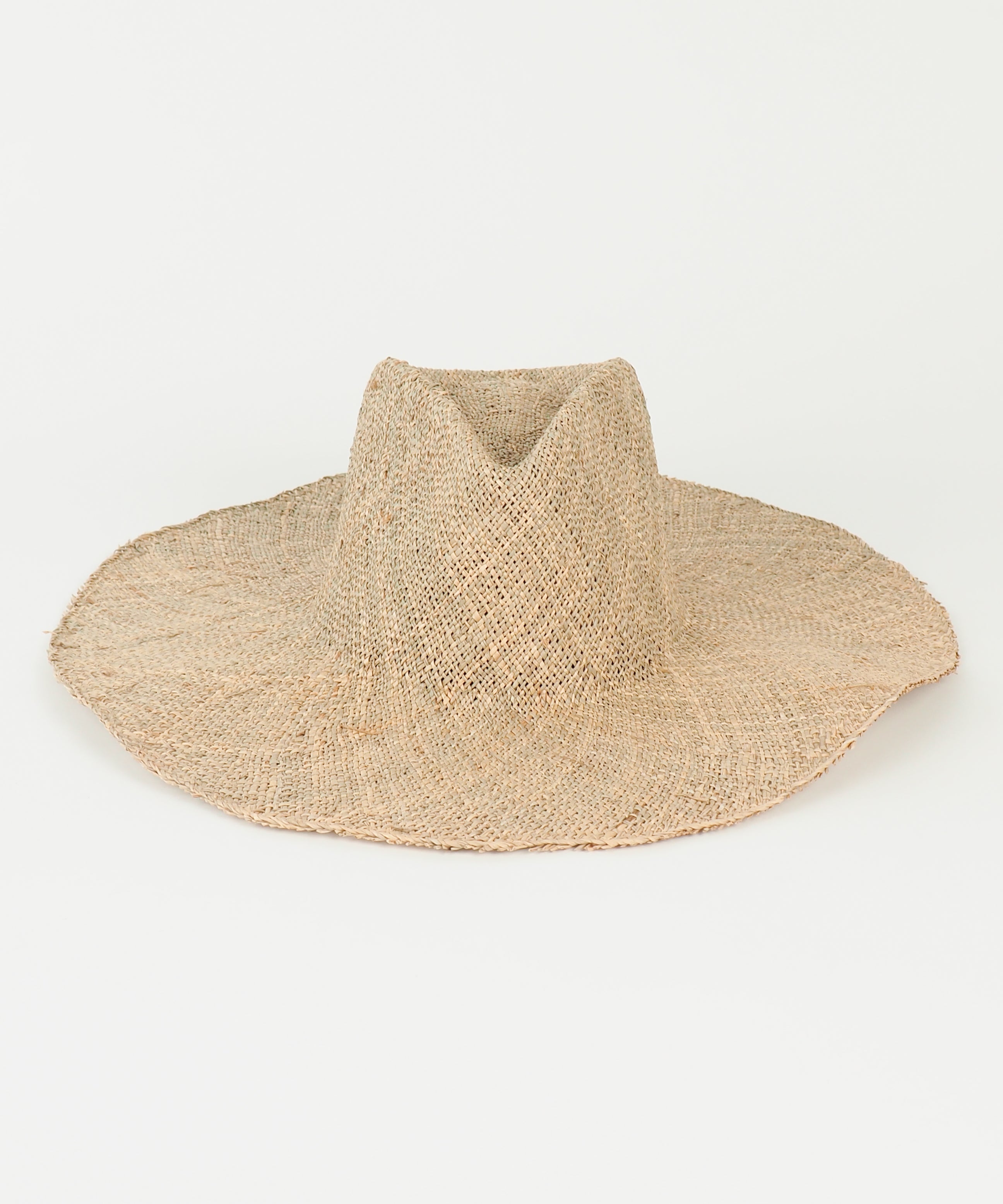 Caro Hat w. Neck Shade in Seagrass - CLYDE