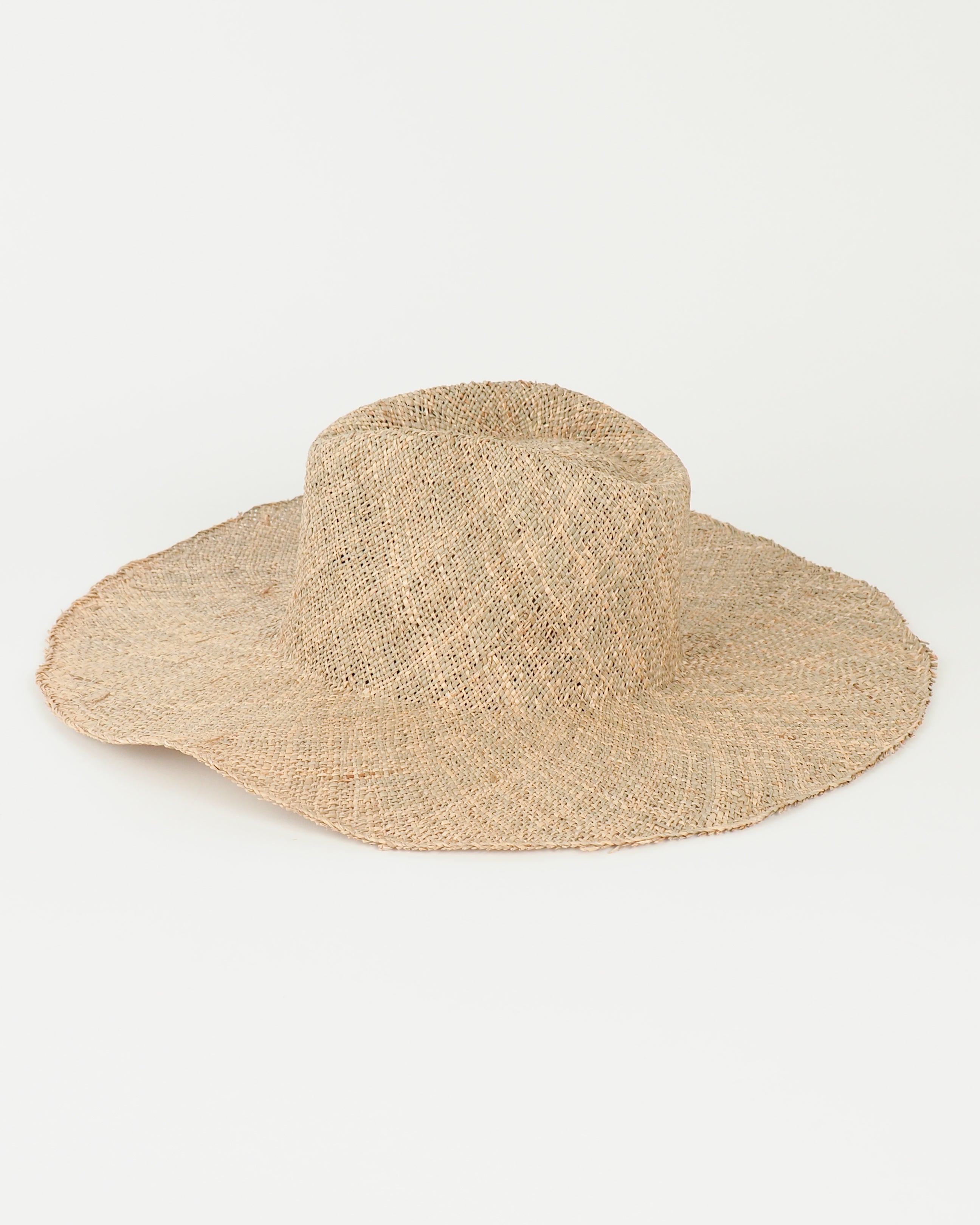 Caro Hat w. Neck Shade in Seagrass - CLYDE