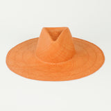 Caro Hat in Umber Brown w. Neck Shade
