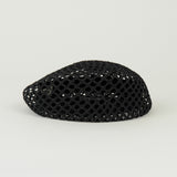 Net Beret in Black Toyo - CLYDE