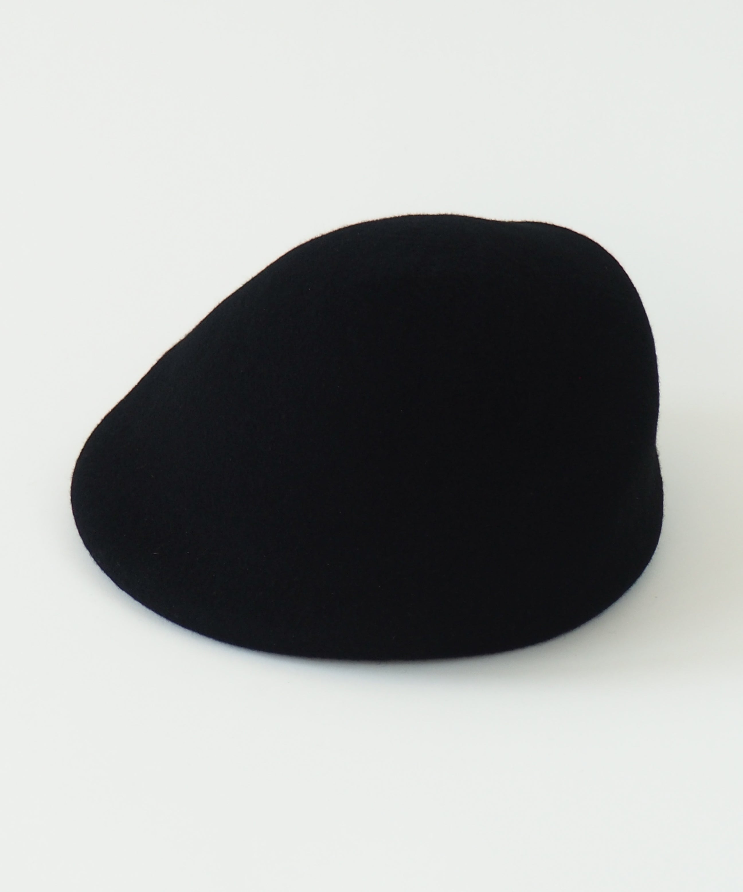 Sazy Beret in Black Wool - CLYDE