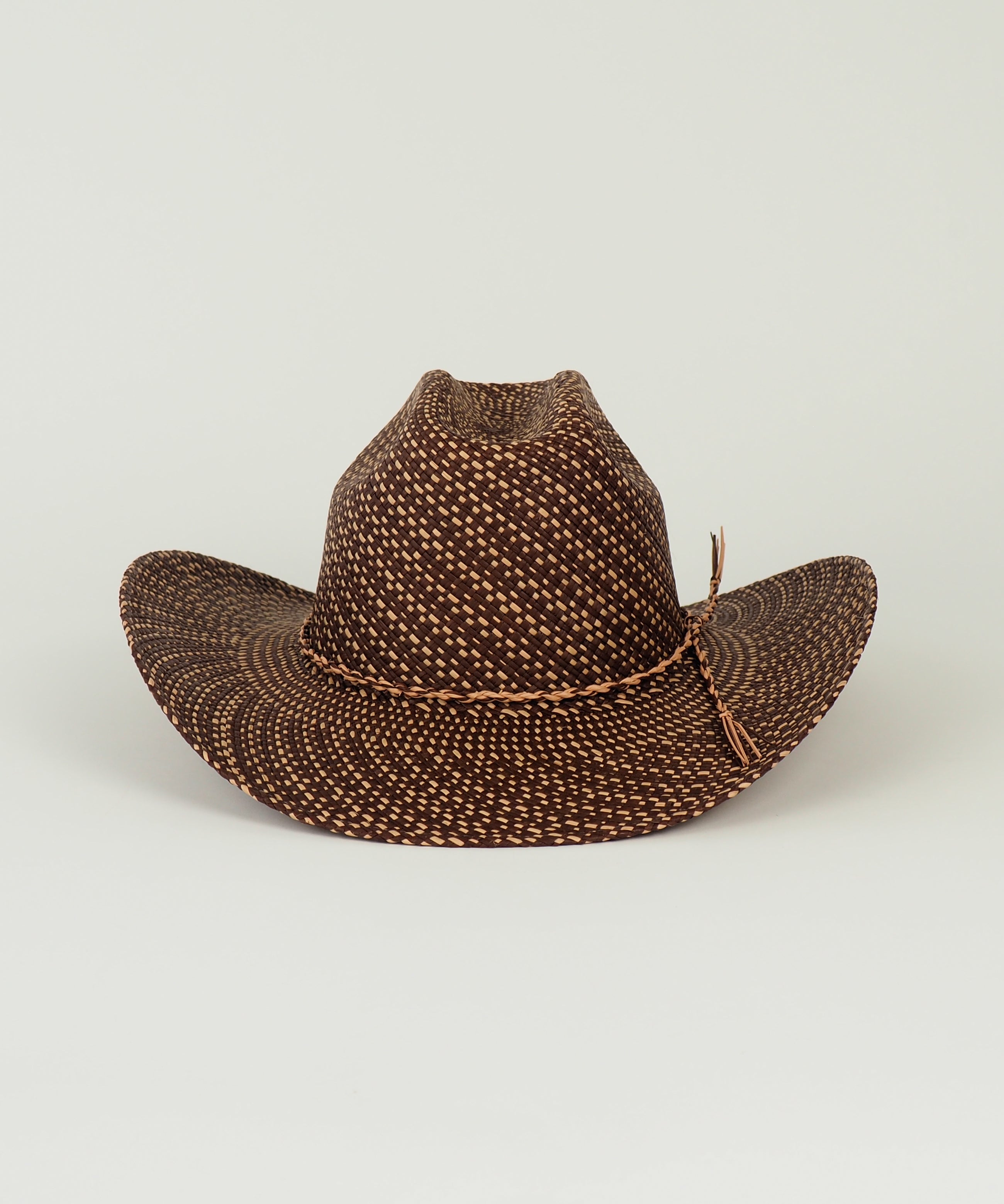 Western Hat in Brown Twist - CLYDE