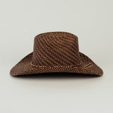 Western Hat in Brown Twist - CLYDE