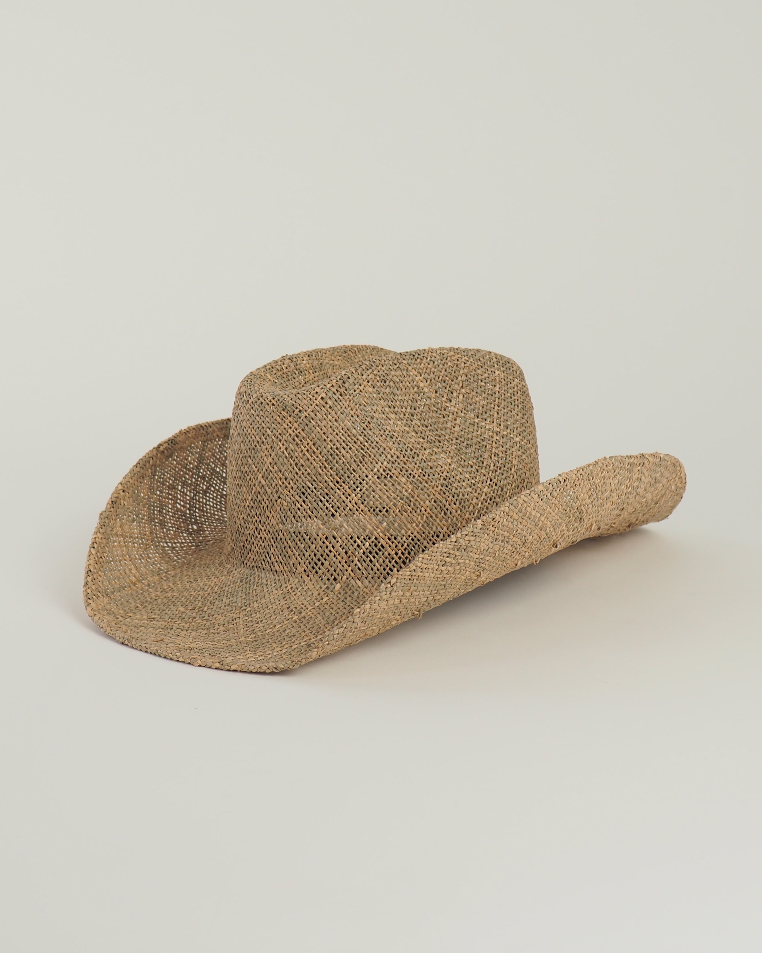 Cowboy Hat in Seagrass - CLYDE