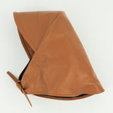 Bonnet in Tan Lambskin - CLYDE