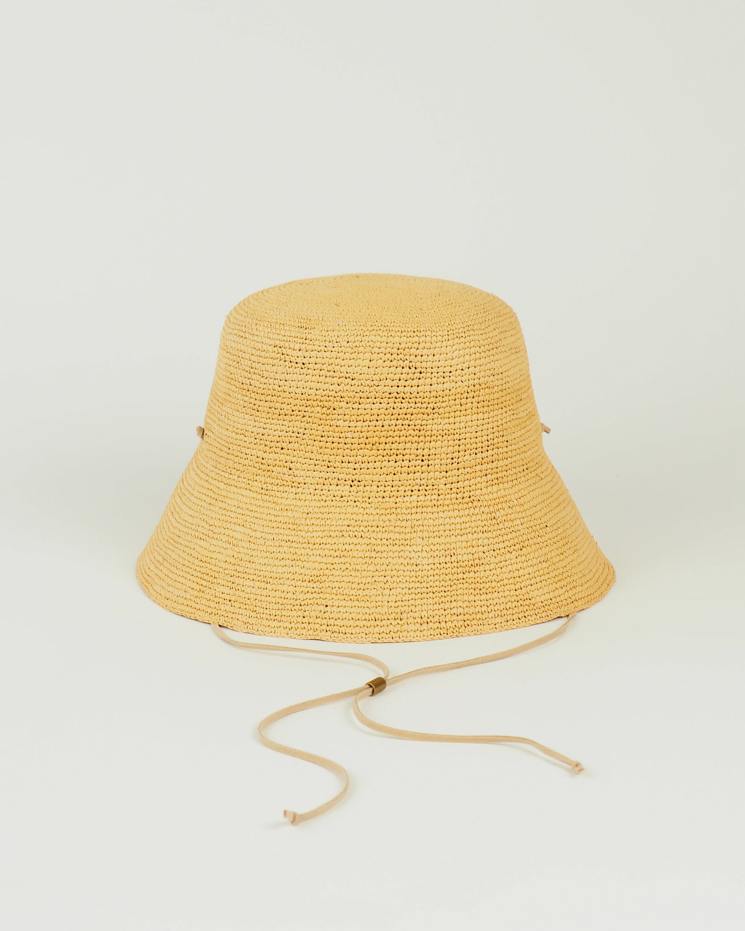 Aries Hat in Tan Toquilla Straw - CLYDE