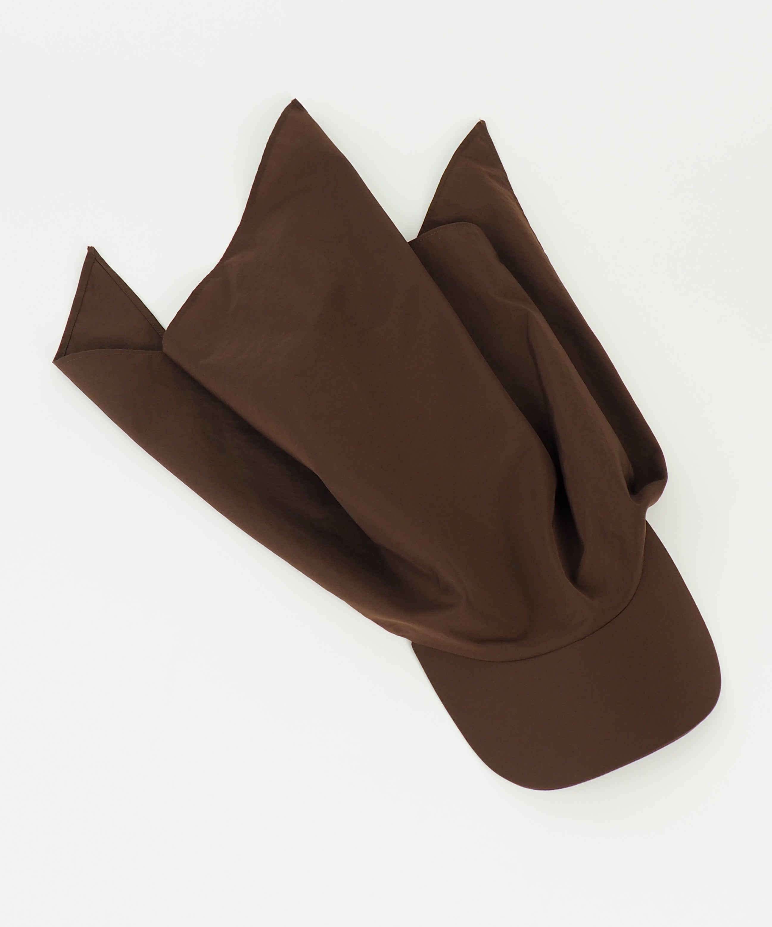 Brim Scarf in Brown - CLYDE