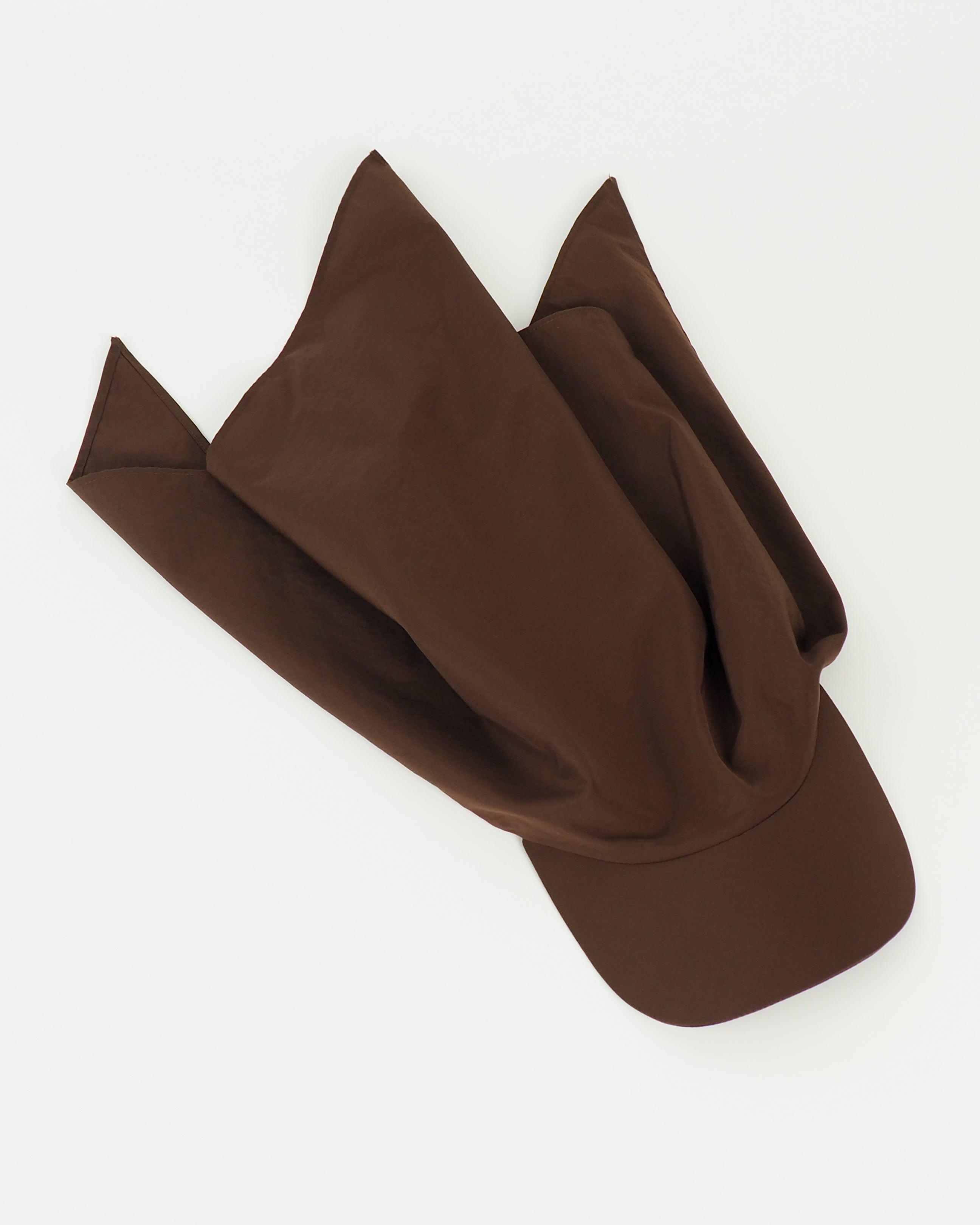 Brim Scarf in Brown - CLYDE