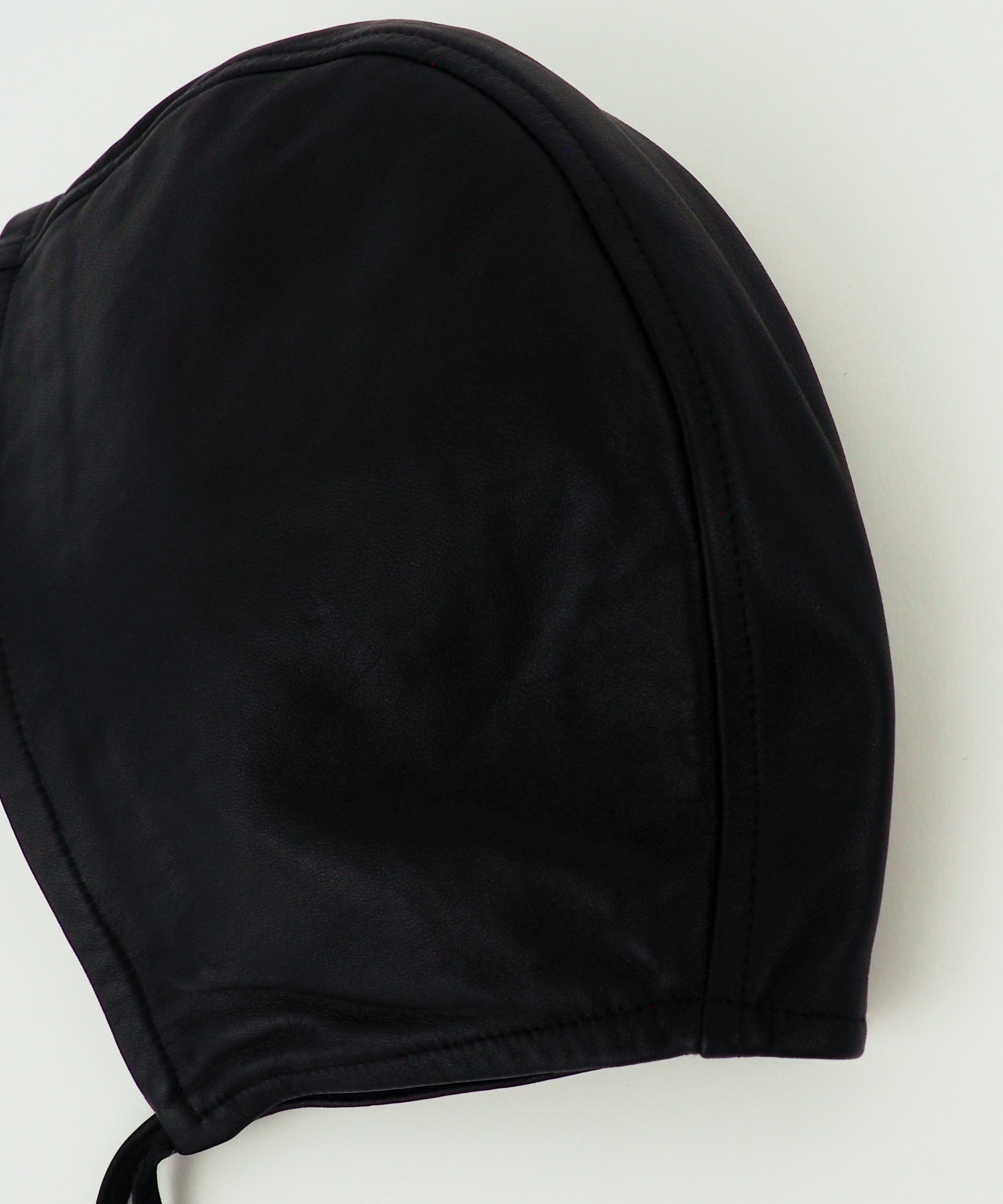 Volo Hat in Black Lambskin - CLYDE