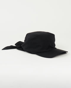 Brim Scarf in Black Nylon - CLYDE