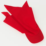 Brim Scarf in Red Nylon - CLYDE