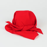Brim Scarf in Red Nylon - CLYDE