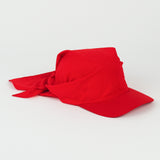 Brim Scarf in Red Nylon - CLYDE