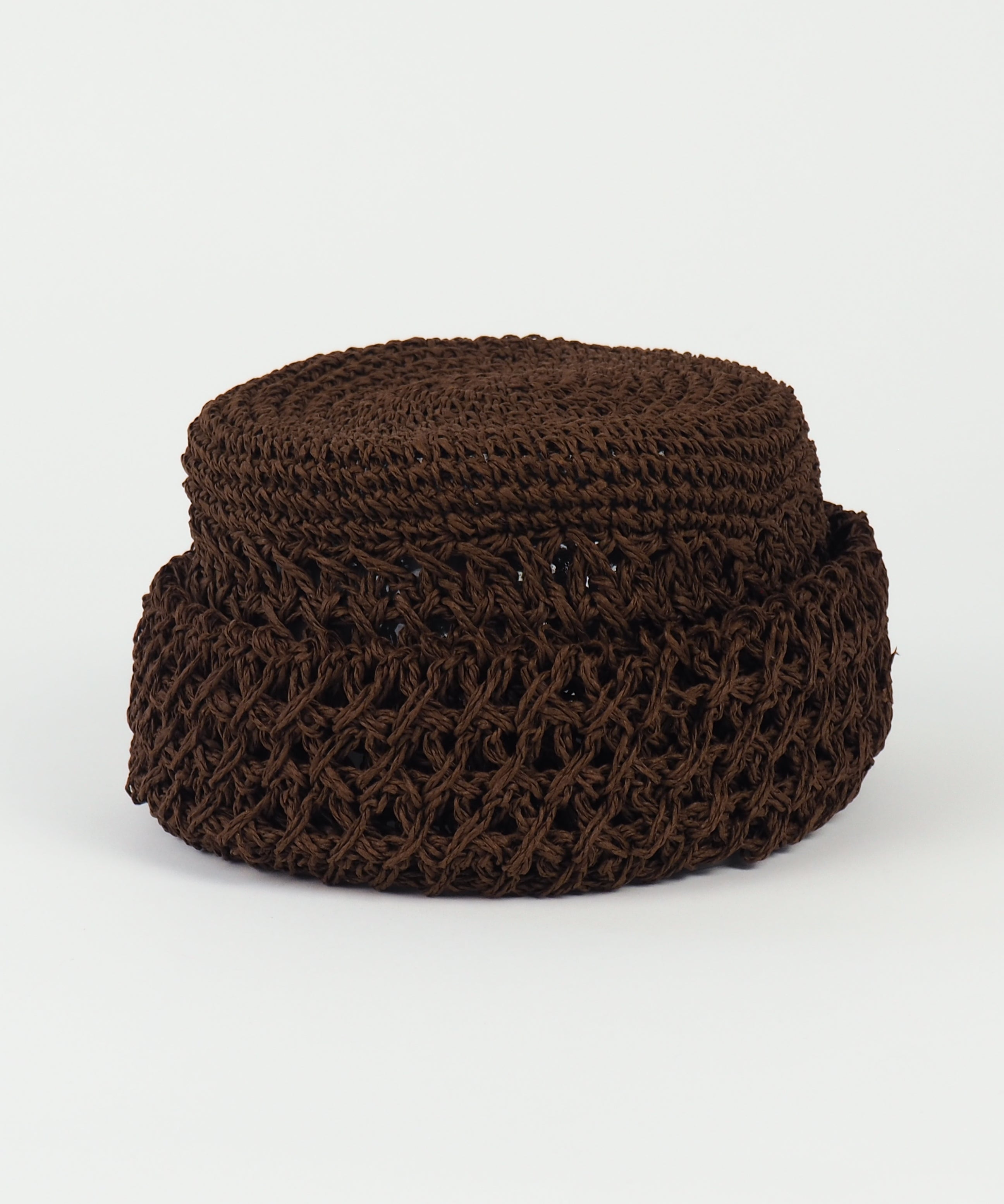 Toyo Roller Hat in Brown - CLYDE