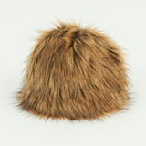 Faux Fur Toque Hat in Tan Fox - CLYDE
