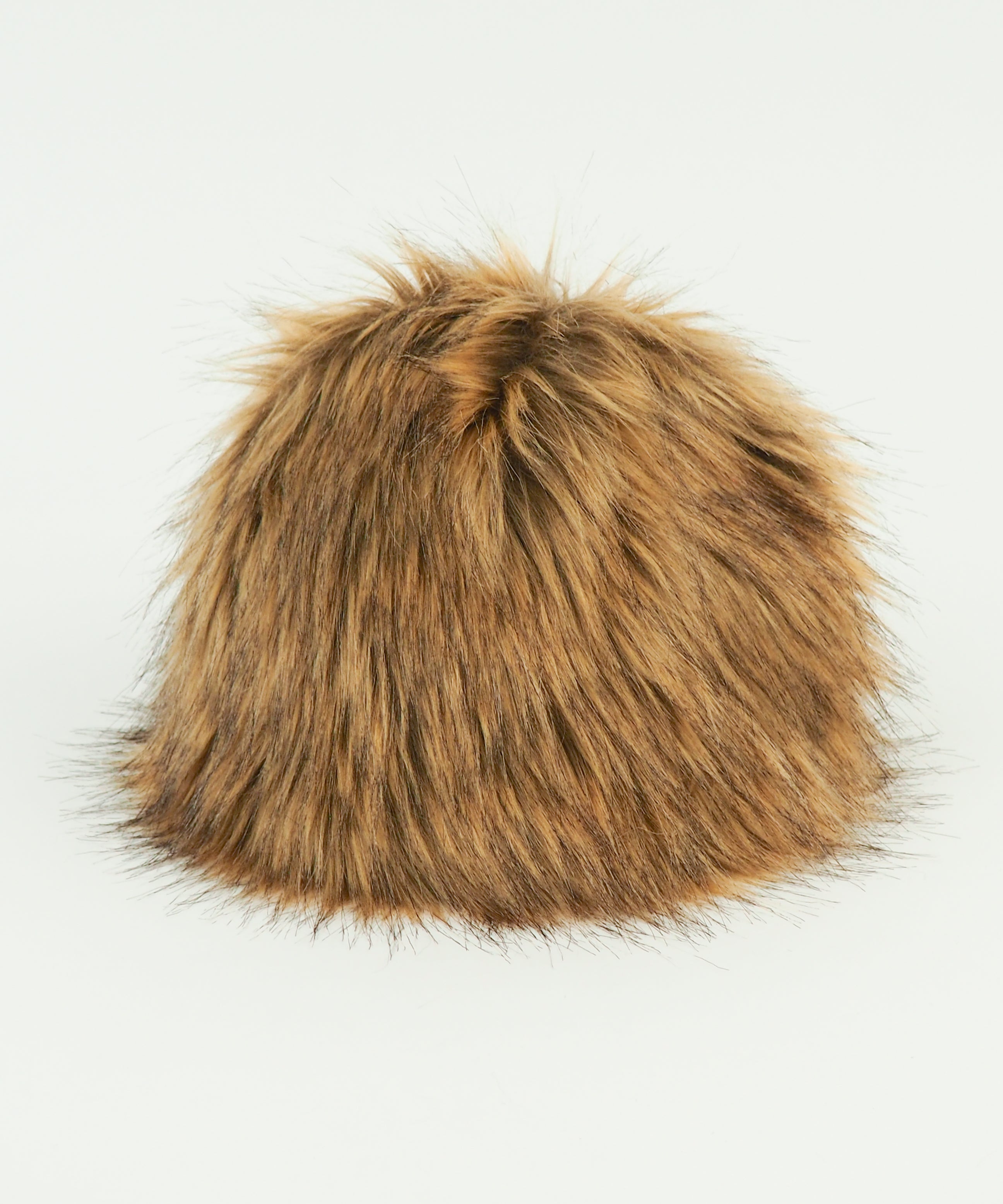 Faux Fur Toque Hat in Tan Fox - CLYDE