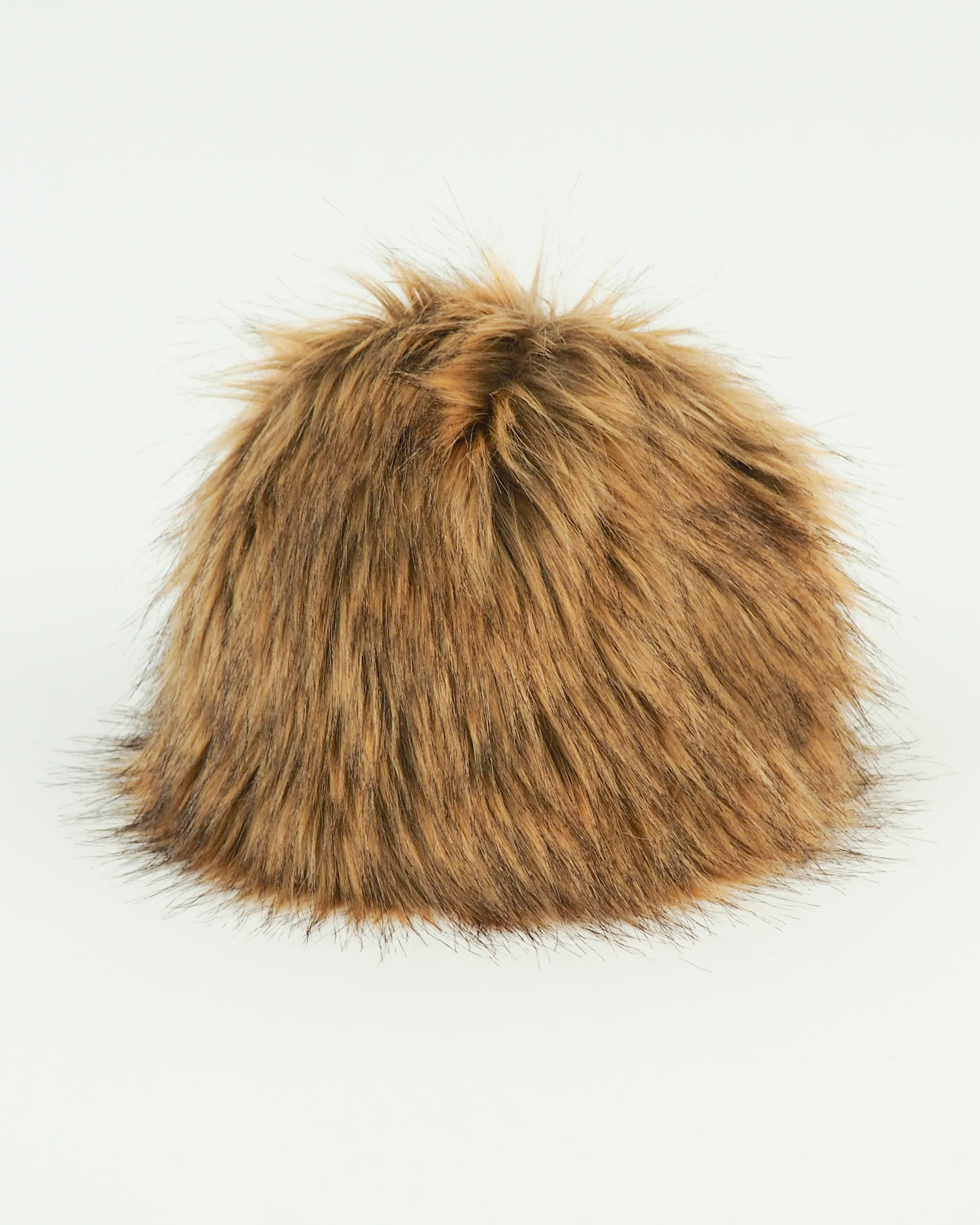 Faux Fur Toque Hat in Tan Fox - CLYDE