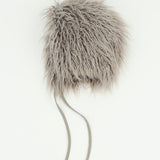 Creature Hat in Gray Faux Yak - CLYDE
