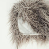 Creature Hat in Gray Faux Yak - CLYDE