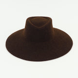 Dai Hat w. Scarves in Brown Melange - CLYDE