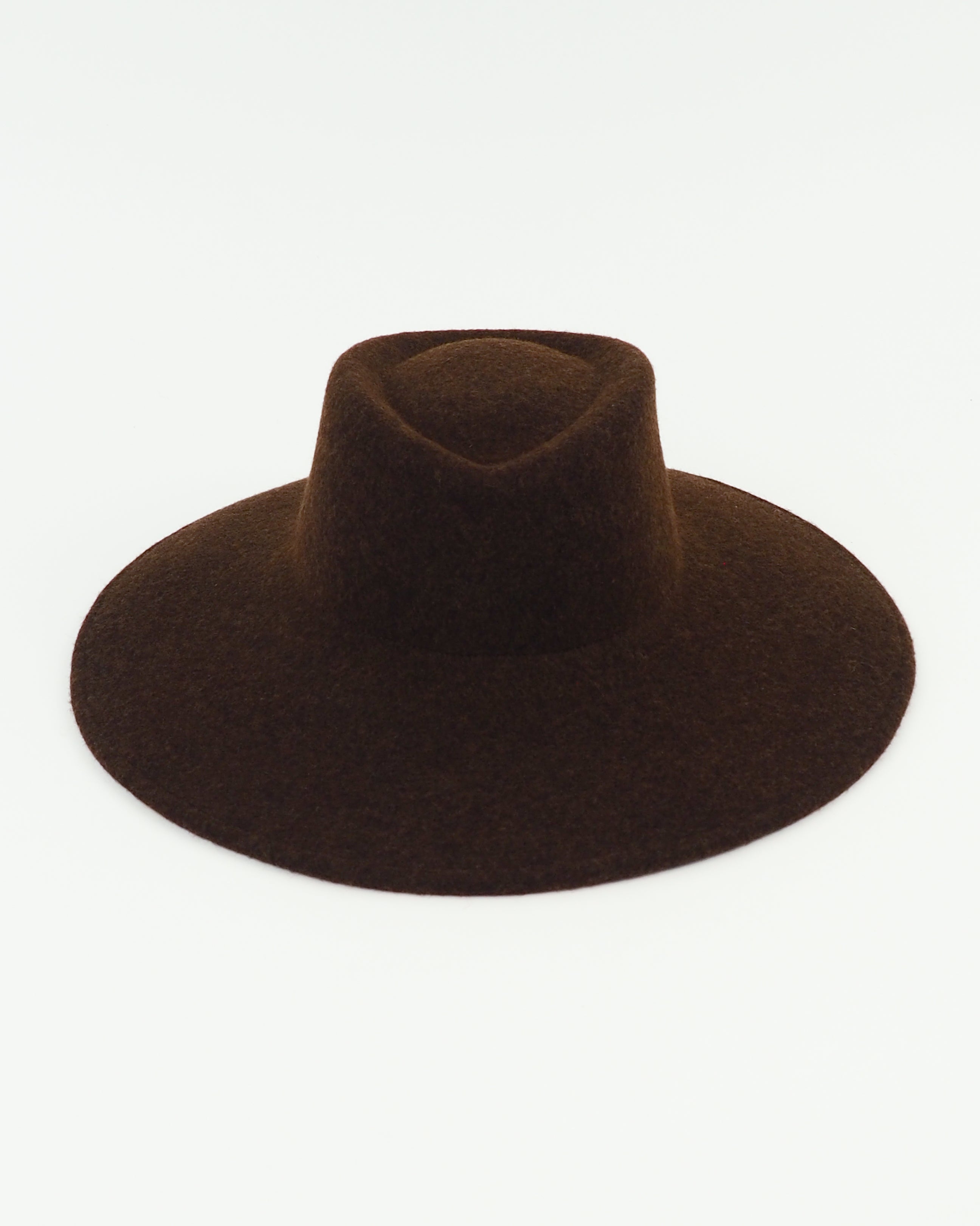 Dai Hat w. Scarves in Brown Melange - CLYDE