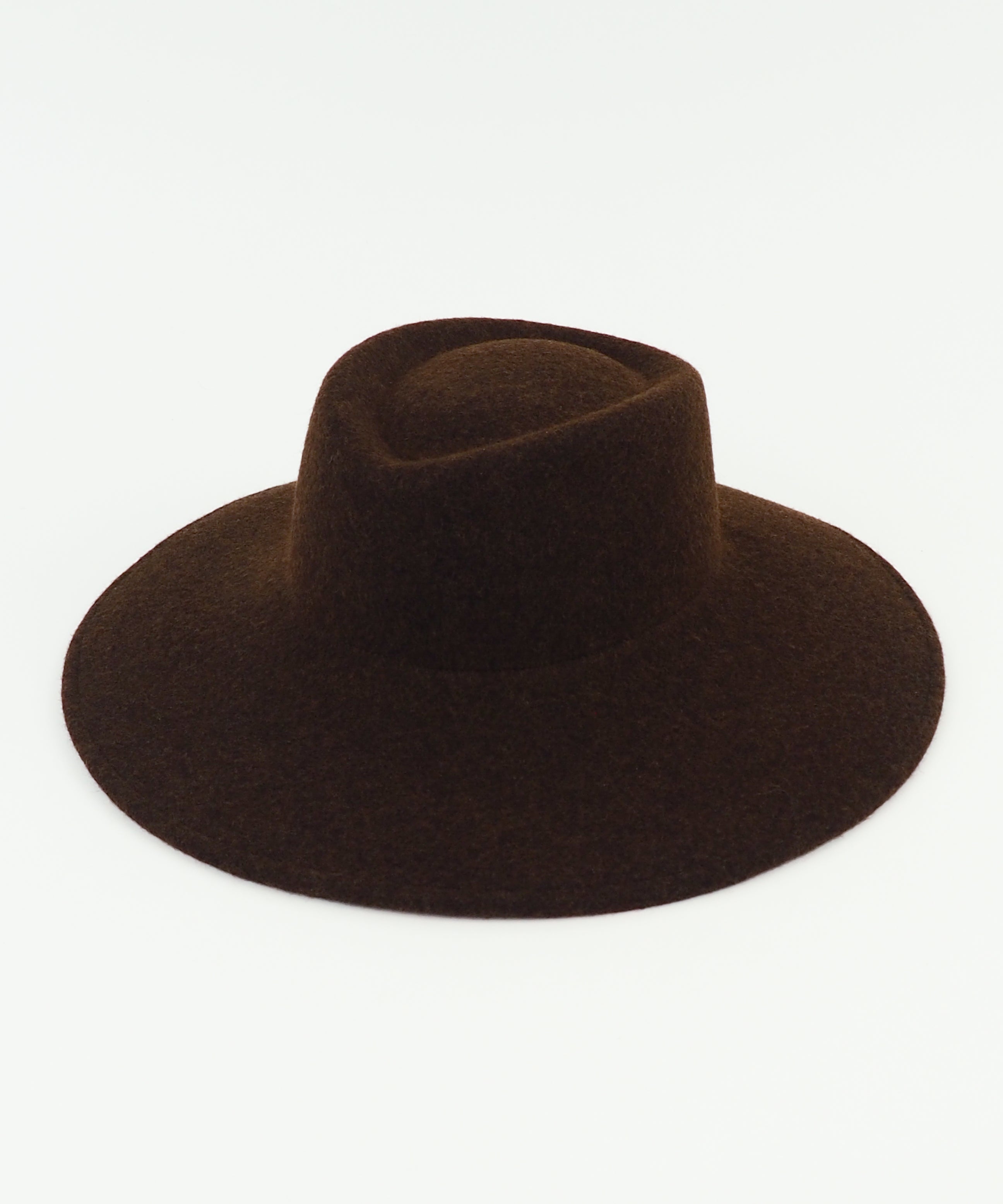 Dai Hat w. Scarves in Brown Melange - CLYDE