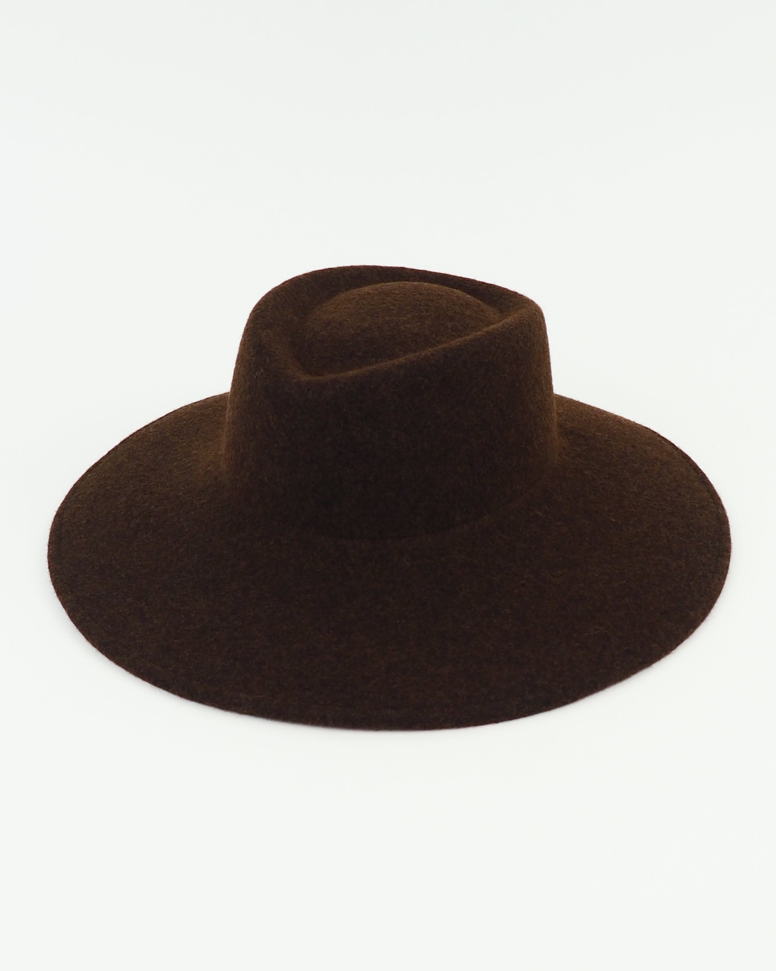 Dai Hat w. Scarves in Brown Melange - CLYDE