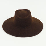 Dai Hat w. Scarves in Brown Melange - CLYDE
