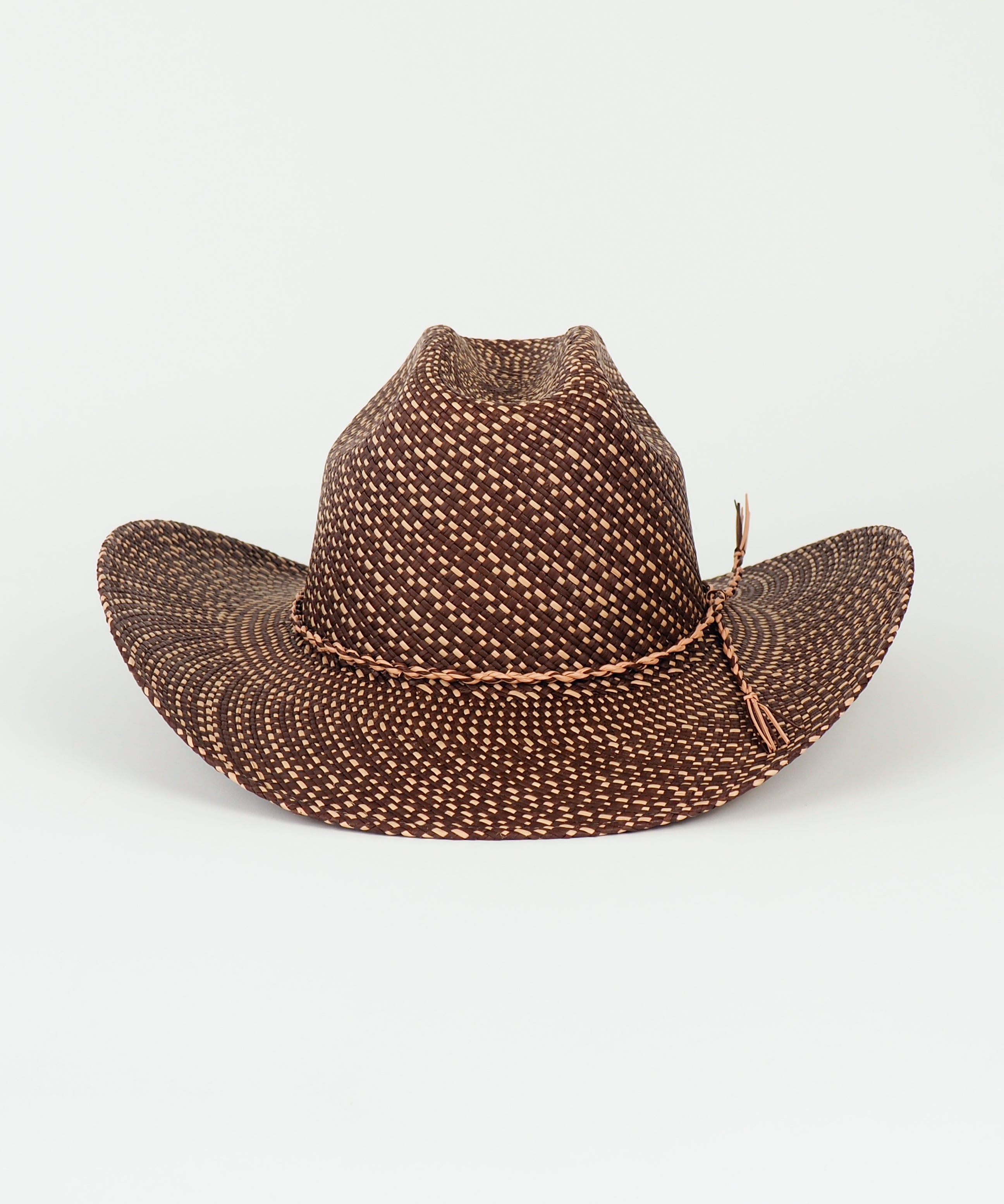 Western Hat in Brown Twist - CLYDE