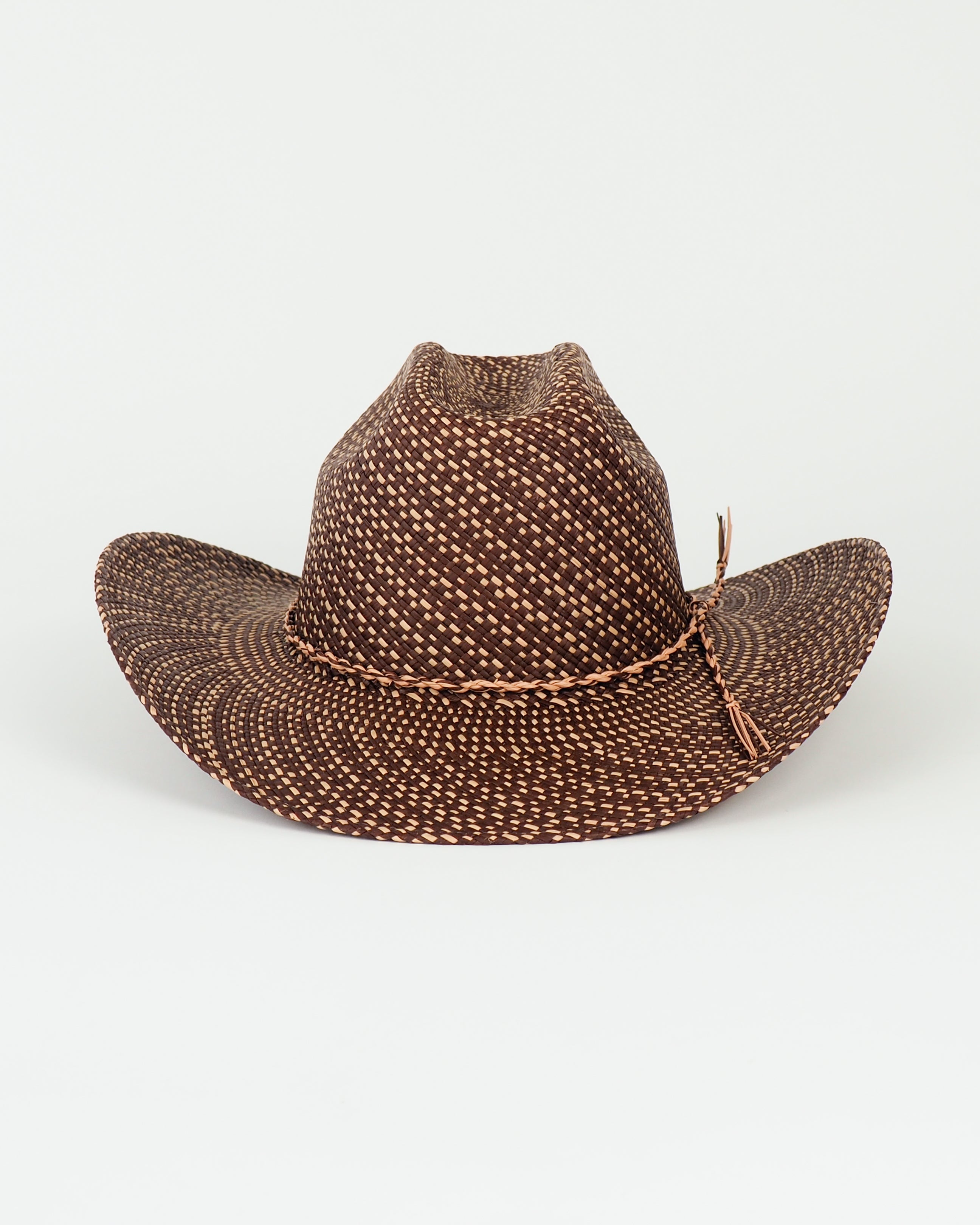 Western Hat in Brown Twist - CLYDE