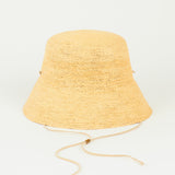 Aries Hat in Tan Toquilla Straw - CLYDE