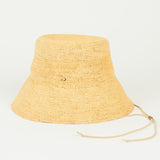 Aries Hat in Tan Toquilla Straw - CLYDE
