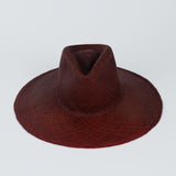 Caro Hat w. Neck Shade in Earth Brown Toquilla Straw - CLYDE
