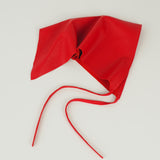 Vita Scarf in Red Perforated Lambskin - CLYDE