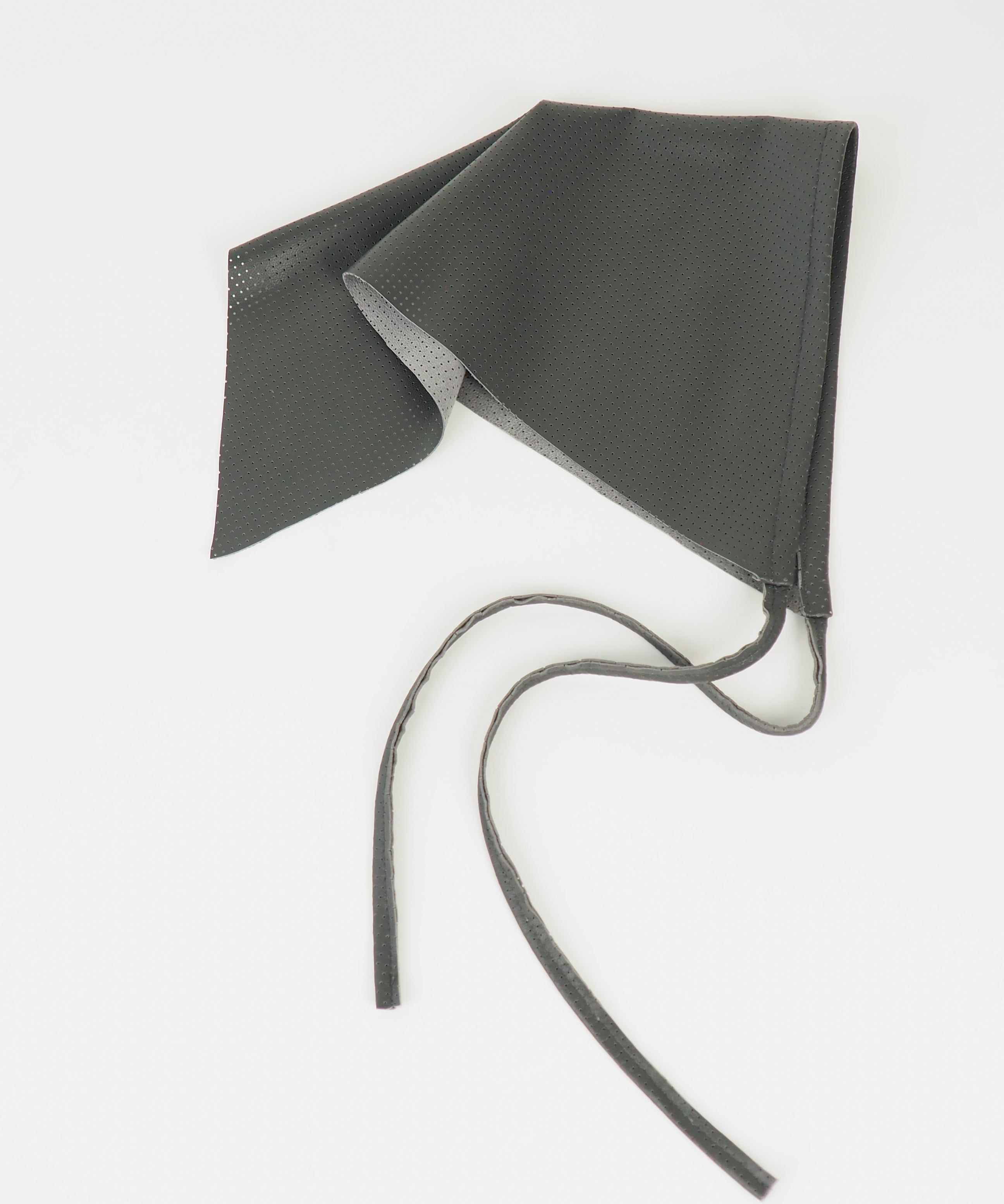 Vita Scarf in Grey Periorated - CLYDE