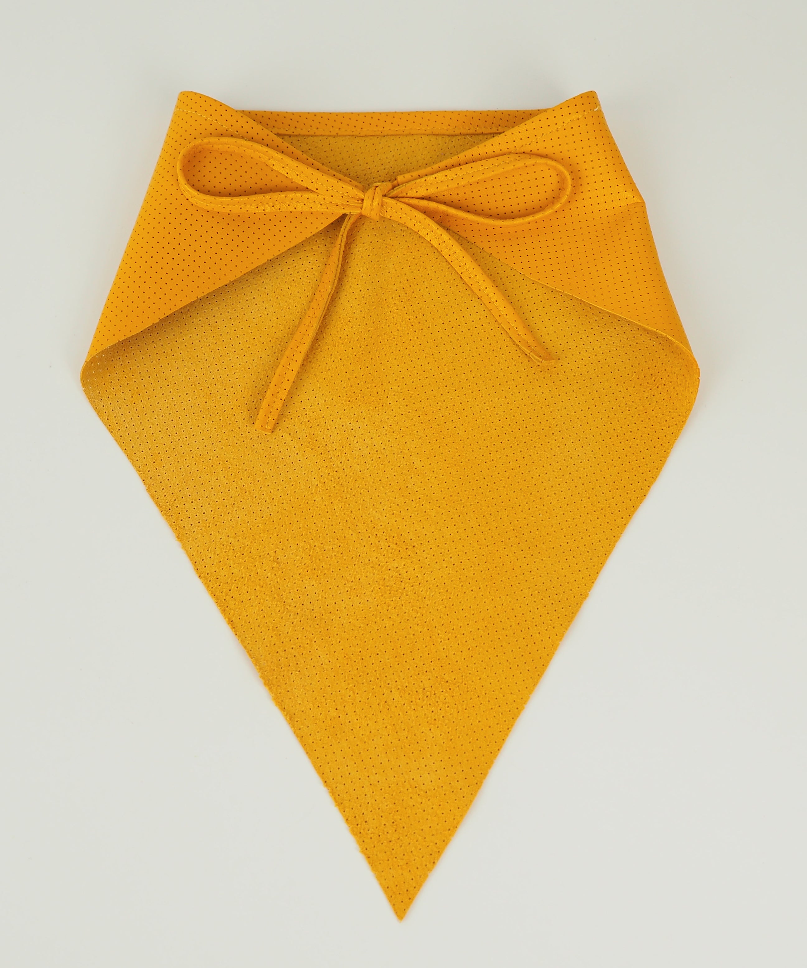 Vita Scarf in Yellow Perforated - CLYDE