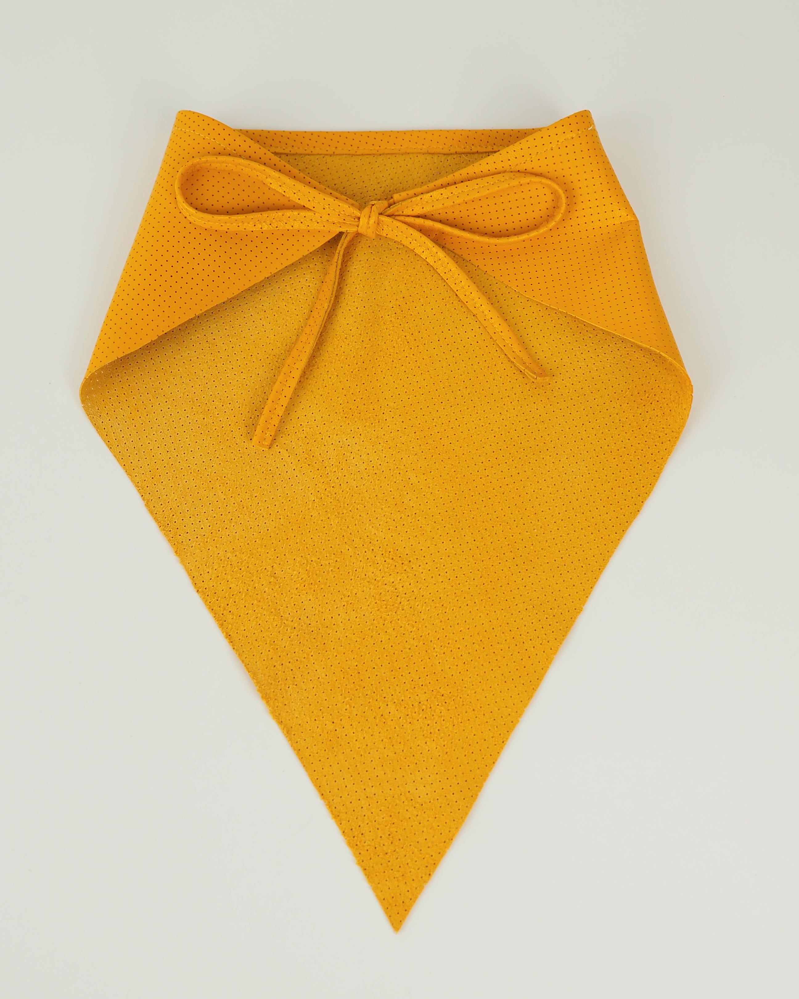Vita Scarf in Yellow Perforated - CLYDE