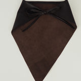 Vita Scarf in Espresso Periorated - CLYDE