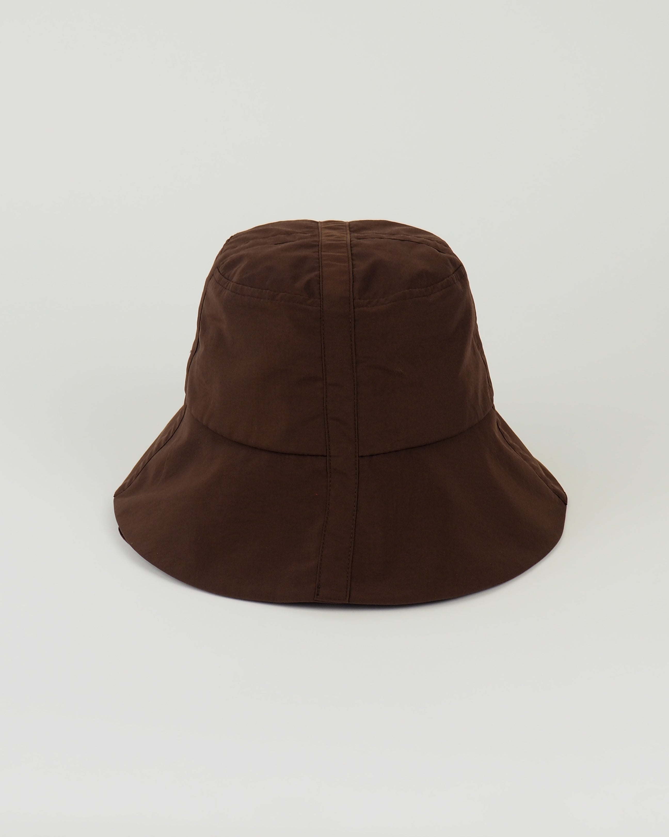 Swim Bucket in Brown Nylon - CLYDE