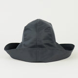 Iona Hat in Grey Flight Satin - CLYDE