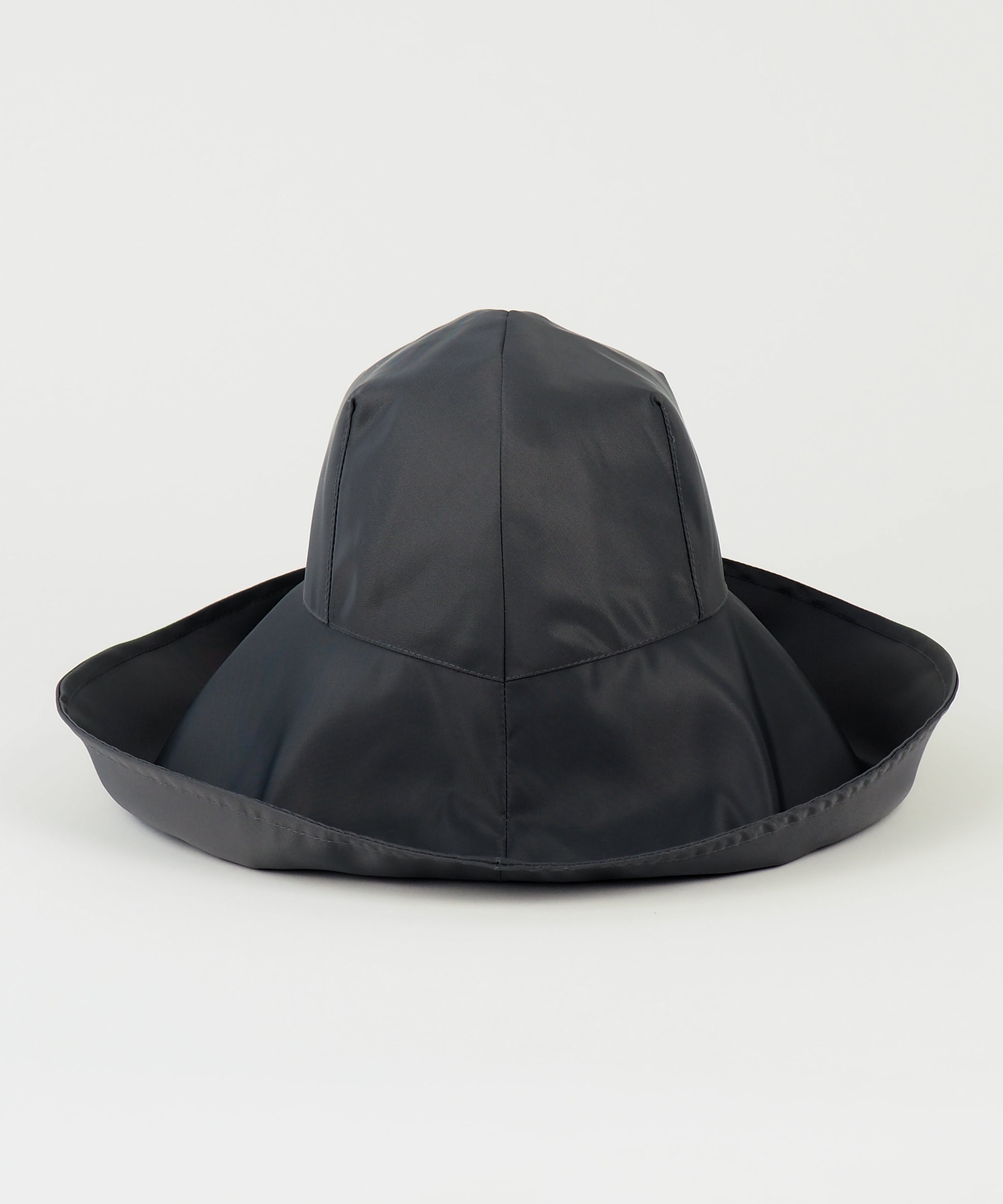Iona Hat in Grey Flight Satin - CLYDE