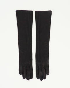Racing Gloves in Black Nappa Lambskin - CLYDE